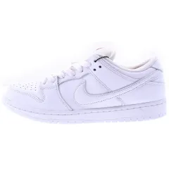 NIKE SB (ナイキエスビー) DUNK LOW PRO ISO Triple White FJ1674-100 ダンク ローカットスニーカー ホワイト US9.5/27.5cm