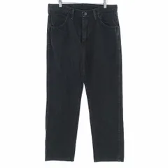 古着 ラスラー RUSTLER ブラックデニム テーパードデニムパンツ メンズw34相当/eaa402156