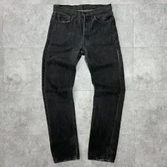 32×34 USA製　リーバイス　501 ブラック　先染め　デニム　ビンテージ