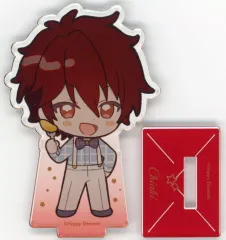 【中古】アクリルスタンド・アクリルパネル 守沢千秋 「あんさんぶるスターズ!! ENSEMBLE HOLIDAY!!×animatecafe 描き起こしビジュアル アクリルスタンドコレクション(Cグループ)」