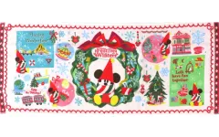 【中古】雑貨 リルリンリン フェイスタオル 「ディズニー・クリスマス2022」 東京ディズニーリゾート限定