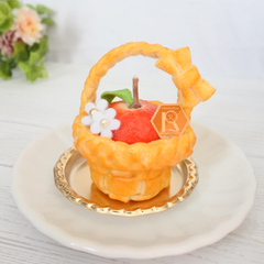 フェルトケーキ~姫りんごのバスケットパイ~