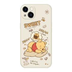 【特価セール】ディズニー スマホケース キャラクター かわいい 用保護カバー 6.1インチ アイフォン16 くまのプーさん ケース ホワイト iPhone16 対応
