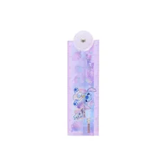 【メール便】リロ＆スティッチ ものさし 折りたたみ17cm定規 ゆめかわ！ ディズニー サンスター文具 新学期準備文具 キャラクター グッズ 