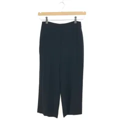 未使用品 theory luxe セオリーリュクス ワイドクロップド パンツ サイズ:40  ブラック  レディース 　240001146743