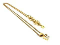 ■美品■ NINA RICCI ニナリッチ ネックレス ペンダント アクセサリー レディース ゴールド系×シルバー系 DD1391