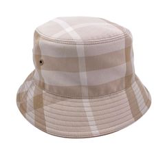 中古】 BURBERRY バーバリー ハット バケットハット 8052103 チェック