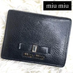 2024年最新】MIUMIU(ミュウミュウ) 財布 マドラス 二つ折り ミニ財布 二つ折り財布 5MV204 2B64 009 [並行輸入品]の人気アイテム  - メルカリ