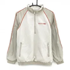 パーリーゲイツ ブルゾン ベージュ 身頃フリース 蓄熱裏地 ハーフジップ レディース 1(M) ゴルフウェア PEARLY GATES