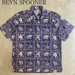 2024年最新】[レインスプーナー] REYN SPOONER 半袖 アロハシャツ フルオープン メジャーリーグ公式モデル シーニック シカゴ・カブス  Sの人気アイテム - メルカリ