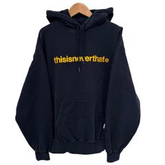 【新品・未使用】thisisneverthat ネバザ 黒 パーカー 韓国 thisisneverthat ネバザ パーカー スウェット ヨンジュン 韓国の