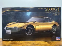 限定品 プラモデル TOYOTA トヨタ 2000GT EARLY TYPE(1967) GOLD