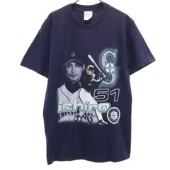 【未使用】タグ付き★シアトル・マリナーズ★イチロー★ICHIRO★tシャツ★古着 MAJESTIC 【新品】Majestic メジャーリーグ シアトルマリナーズ