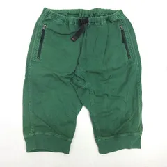 k■ロックス/ROKX 膝下 リブ付く クライミングショーツ ハーフパンツ【M】緑/MENS■108【中古】のサムネイル