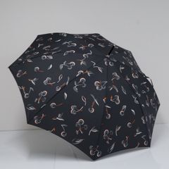 耐風傘 JILL STUART ジルスチュアートUSED美品 さくらんぼ チェリー 大人かわいい ジャンプ グラス骨  60cm A2959