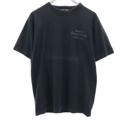 インディアンモーターサイクル 東洋エンタープライズ プリント 半袖 Tシャツ ブラック系 Indian Motorcycle メンズ 古着 【240401】