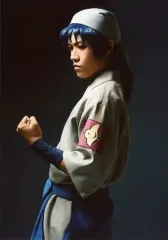 【中古】生写真(男性) 倉本発(重)/膝上・衣装グレー青・体左向き・左手グー・背景黒・キャラクターショット/「ミュージカル 忍たま乱太郎 第8弾 がんばれ五年生!技あり、術あり、初忍務!!」ブロマイド