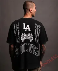 DARCSPORT LA WOLVESロサンゼルスフィットネス半袖Tシャツ【新品未使用です】