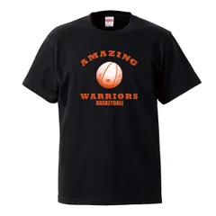 Tシャツ メンズ 半袖 黒 ブラック スポーツ バスケ バスケットボール アメカジ オレンジ ヴィンテージ ウッドグリーン(WOOD GREEN)