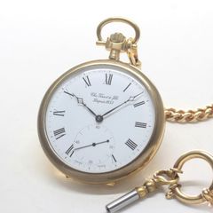 絶版モデルのティソ / TISSOT / ヴィンテージウォッチ   /ゴールドカラー / 手巻き+鍵巻き仕様 / 懐中時計 /tissot-1034