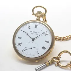 絶版モデルのティソ / TISSOT / ヴィンテージウォッチ   /ゴールドカラー / 手巻き+鍵巻き仕様 / 懐中時計 /tissot-1034