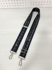 ハンドメイド＊ショルダーストラップ スタッズ柄シルバー(901)