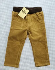 【タグ付き新品】ミキハウス MIKIHOUSE ホットビスケッツ パンツ 長ズボン 80cm 子供服 中古