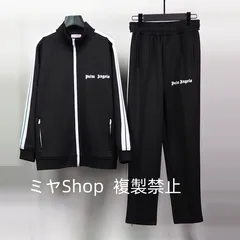 PALM ANGELS パームエンジェルス ジャージセットアップ 白 L - メルカリ