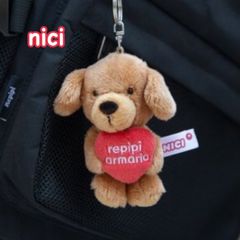 【New】 NICI ニキ キーリング repipi コラボ いぬ 限定品