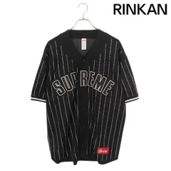2025年最新】Supreme Rhinestone Stripe Baseball Jerseyの人気