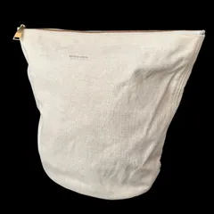 BOTTEGAVENETA ボッテガヴェネタ バッグ ポーチ ユニセックス ベージュ キャンバスのサムネイル