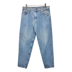 90年代 Levi's リーバイス 550 デニムパンツ ブルー(メンズ W36 L32)中古 古着 U4759