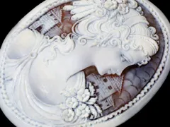 【そら/フランコ スカラ/新品未使用】シェルカメオ ルース 楽天市場】モダンシェルカメオ巨匠Franco Scala作 サードニクス