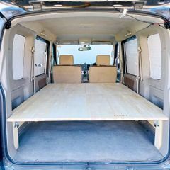 エブリィ ワゴン　ベッドキット　DA64W TABIKI　車中泊 軽バンキャンプ スズキ　エブリイ　キャンピングカー