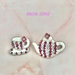 ピンブローチ☆ティーセット