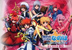 NANOHA INNOCENT PROJECT 설정 자료집 마법 소녀 리리컬 나노하 INNOCENT 설정 자료집 상하권 세트 세트