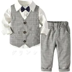 男の子 タキシード スーツ キッズ フォーマル 七五三 結婚式 お呼ばれ 子供服 長袖 3歳 5歳
