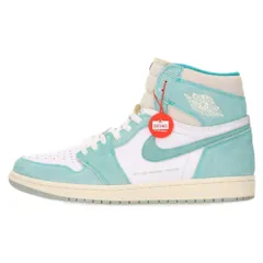 NIKE (ナイキ) AIR JORDAN 1 RETRO HIGH OG TURBO GREEN エアジョーダン1 レトロハイオージーターボグリーン ハイカットスニーカー ライト US11/29.0 555088-311