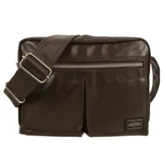 ポーター PORTER 吉田カバン フリースタイル ショルダーバッグ S 日本製 707-08212 ブラウン 茶