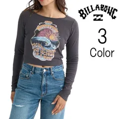 ビラボン Billabong レディース GRAPHIC BABY FIT LS TEE ロンＴ 長袖Tシャツ bf014058  【クリックポスト】【SALE】