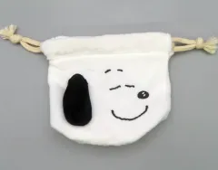 【中古】バッグ スヌーピーB(目閉じ) 「PEANUTS(SNOOPY) トレーディングミニ巾着」