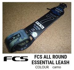 FCS ALL ROUND Leash 7ft　CAMO