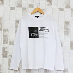 ロングTシャツ メンズ 長袖 Tシャツ ロンT プリントT アメカジ ミリタリー フォト 3L クルーネック トップス 男女兼用 ユニセックス 秋冬 春夏 nt9* 11-ホワイト