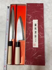 【未使用品】出刃、柳刃包丁、5本セット 531 包丁 出刃 柳刃 セット - メルカリ