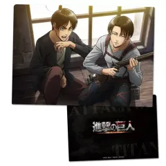 【中古】クリアファイル エレン＆リヴァイ(銃) A4クリアファイル 「進撃の巨人」