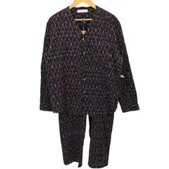 インヘリット INHERIT INDIA FAB. IKAT ジャガード シャツカーディガン INDIA FAB. IKAT ジャガード パンツ セットアップ メンズ  L