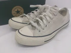 ◇ ◎ CONVERSE コンバース ALL STAR 1SC787 ローカット スニーカー シューズ サイズ24.5cm ライトグレー系 レディース E  【1304200035442】