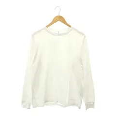 ザダファーオブセントジョージ THE DUFFER OF ST. GEORGE コットン サイドスリット Tシャツ 長袖 プルオーバー 白 ホワイト /SY ■OSのサムネイル
