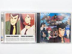 【CDケース・ブックレット付・動作確認済・送料込】PUNCH THE MONKEY! ルパン三世30周年REMIX、ルパン三世 DEAD OR ALIVE 劇場版 DVD CD