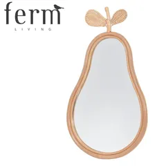 ファーム リビング 鏡 1104263954 Pear Mirror ferm LIVING カラー:ナチュラル 品番：77180005のサムネイル